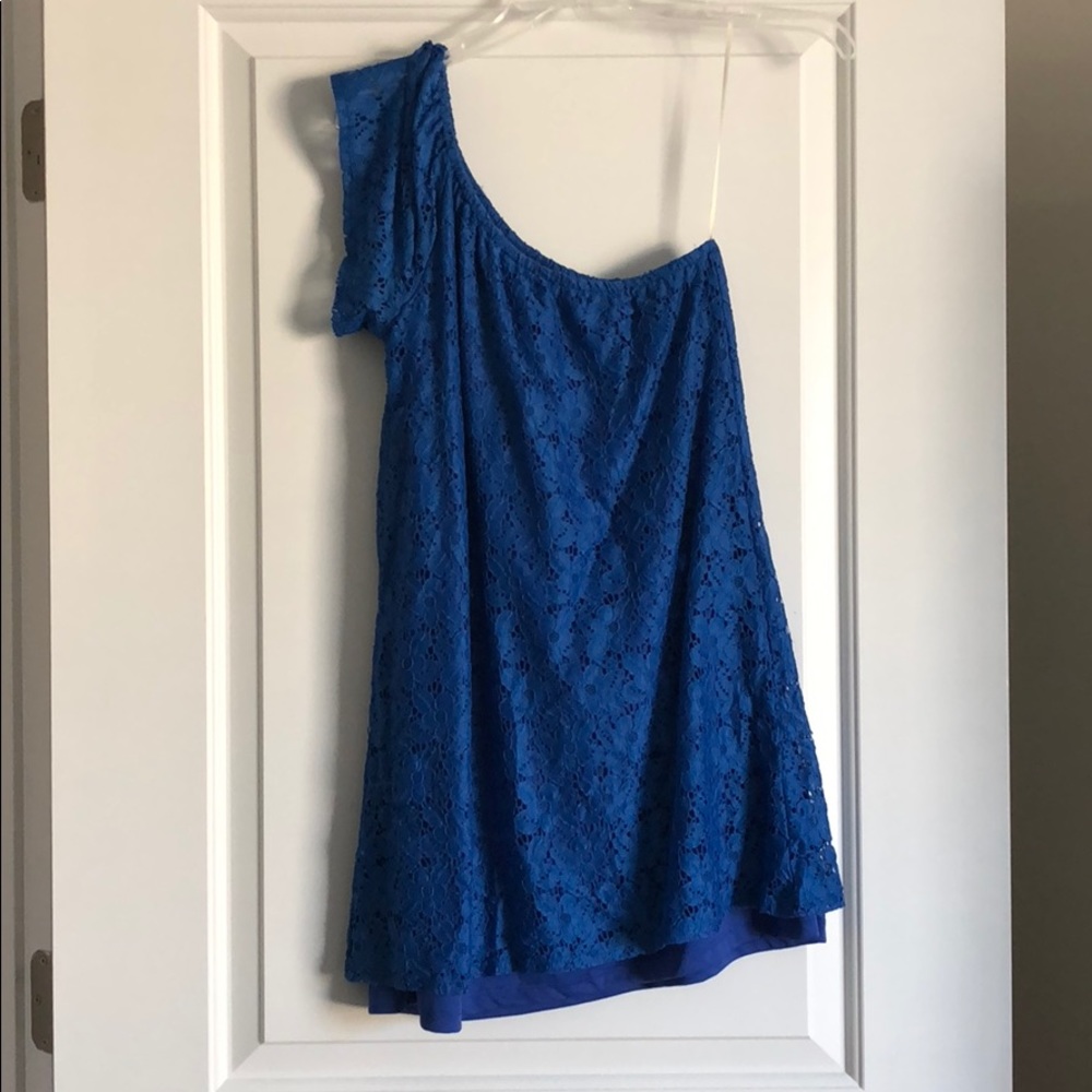 Blue boutique dress